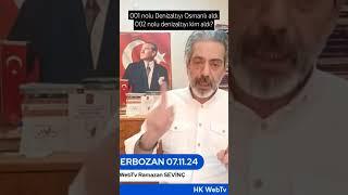001 nolu Denizaltıyı Osmanlı aldı, 002 nolu denizaltıyı kim aldı? | ezberbozan 07.11.24
