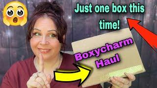 Just 1 box this time / Boxycharm Drop Shop Haul