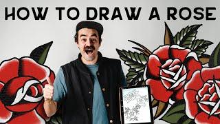 3 Ways To Draw A Rose