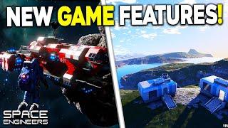 BIG Features of The New Space Engineers Game - Water, Destruction & More