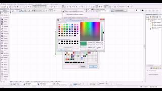 Архикад. Создание нового цвета