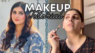 MAKEUP TUTORIAL WITH PRODUCTS | Soft and Easy Party Makeup Look | Hira Adeel