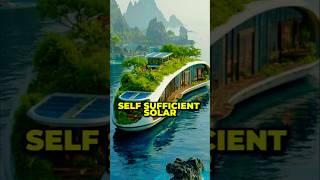 Floating Villas from the Future | Modern Living on Water #eleganthomes