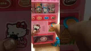 #hellokittytoy drinks vending machine #asmr #horts