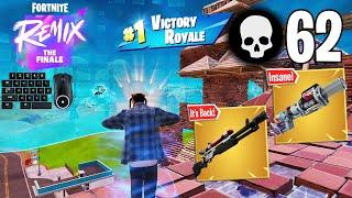 62 Elimination Solo Vs Squads Wins Gameplay (Fortnite Chapter 2 Remix Keyboard & Mouse)