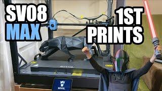 SV08 MAX Beta: Unfiltered Test Prints - What Broke & How We Fixed It #Sovol