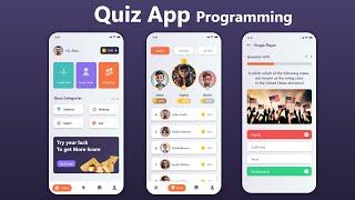 Quiz App Android Studio Kotlin Project tutorial - Quiz App Kotlin Programming