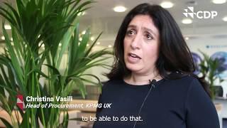 How disclosure benefits KPMG UK