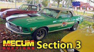 Hunting Through Cars: at Mecum Auctions Kissimmee Florida 2024 | Section 3 | TheCombustionGuys