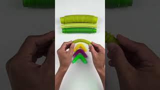 Changing Color Crunchy POP-ASMR  #diy #insideout #satisfyingvideos #relaxing #creative #oddasmr