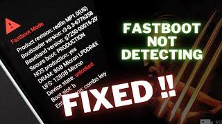 How to fix Fastboot device not detected for any Oneplus device #oneplus6t #oneplus6 #fastboot