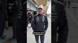 Valtteri Bottas is a HUGE Mercedes Fan!