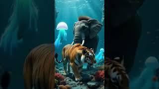 Underwater SECRETS Revealed!  Muscle Animal Squad Adventure | Kids & Adults Love This