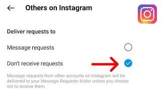 How to turn off instagram message request | Stop receiving messages on instagram without blocking