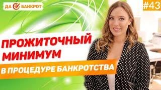 Прожиточный минимум в процедуре банкротства