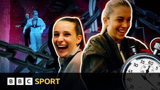 Can Alessia Russo & Ella Toone survive an escape room? | BBC Sport