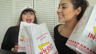 In N Out  Taste Test StORY TiME | Mukbang 먹방 Eating Show