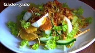 Gado-gado - Indonesian Salad with Peanut Dressing - Norma's Kitchen