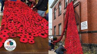 Left Hand: New 2025 Crochet Poppy Project Pattern and Installation Details