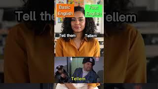 Basic vs Fast English Pronunciation  | Can You Hear the Difference #vocabulary #english #words
