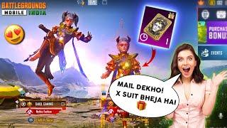  Rich Youtuber Girl Send Me X-SUIT Gift  @AmiriiYT @gouravplayzyt - Daku Gaming