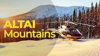 Russia travel | Altai Mountains from a helicopter AS350