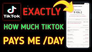 How much I earn on TikTok every day | How to make money on TikTok 2024 | make money online