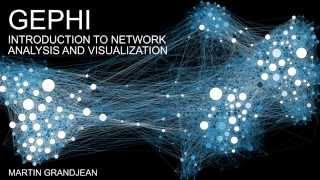 GEPHI - Network visualization tutorial [HD]