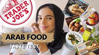 Trying All MIDDLE EASTERN/ARAB Food Items at TRADER JOES! What to Buy & Avoid