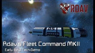 Rdav's Fleet Command MKII Teaser Tech-demo [Space Engineers]