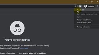 How To Enable Extensions In Incognito Mode On Google Chrome