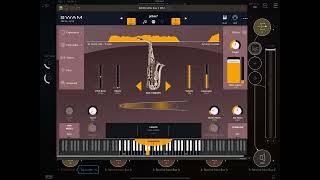 Yamaha YDS-150 | SWAM Alto Sax (iPad)