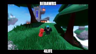 Roblox bedwars 2v2s (sorry the I forgot the mic recording)