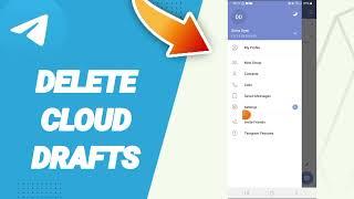 How To Delete Cloud Drafts On Telegram App