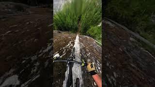 GoPro | Crazy Steep MTB Slab POV  Alexandre Chapellier #Shorts #MTB