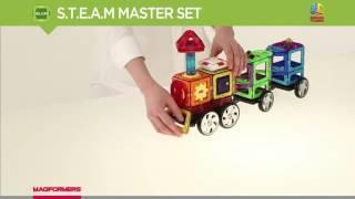 MAGFORMERS S T E A M MASTER SET 60506