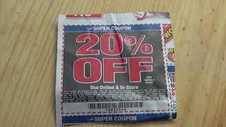 Harbor Freight Coupon - Read The Fine Print