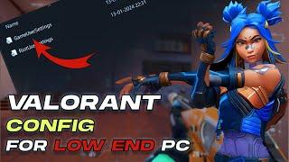 Valorant Best Configs for low end pc | Valorant lag fix | ultra low graphics Valorant | 2024