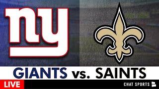 Giants vs. Saints LIVE Streaming Scoreboard, Free Play-By-Play, Highlights & Stats | NFL on FOX