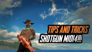 TIPS AND TRICKS SHOTGUN M1014 (Tagalog) | Free Fire Battleground