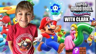 Super Mario Wonder Co-op With Clark