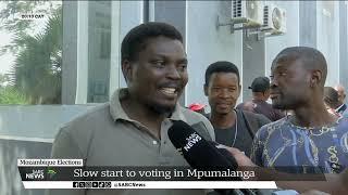 Mozambique Elections | A slow start in Mpumalanga