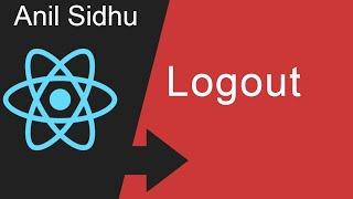 React js project # Logout feature