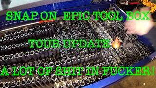 SNAP ON EPIC TOOL BOX TOUR UPDATE