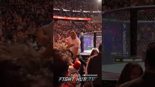 FULL BRAWL Sean Strickland vs Dricus Du Plessis ERUPT in UFC 296 crowd!