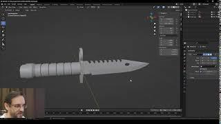 Играем игры подписчиков и моделим Боевой Нож Blender, Substance Painter, Unity, UE5