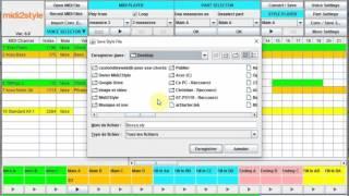 Demo utilisation Midi2Style