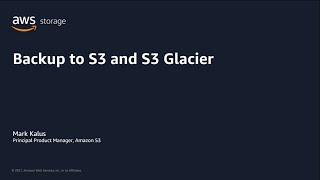 AWS Pi Week 2021: Backup to Amazon S3 and Amazon S3 Glacier | AWS Events