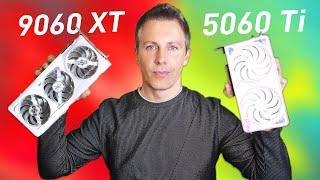 RTX 5060 Ti vs RX 9060 XT 16GB (1080p, 1440p and 4K Benchmarks).