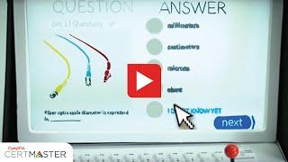 CompTIA CertMaster: Test Prep to get you certified